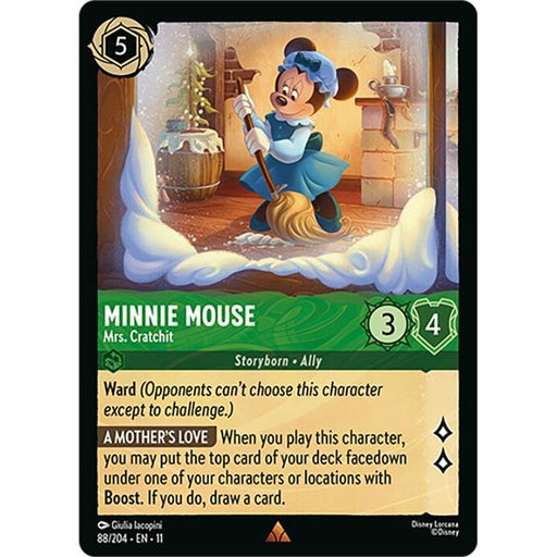 Minnie Mouse - Mrs. Cratchit