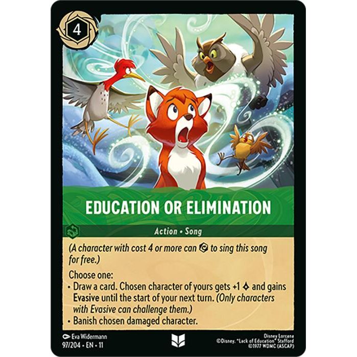 Education or Elimination