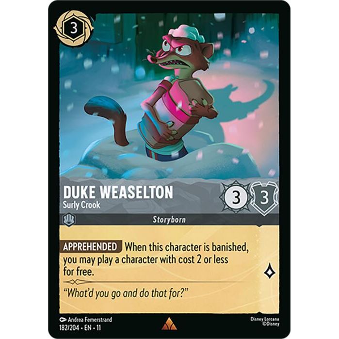 Duke Weaselton - Surly Crook