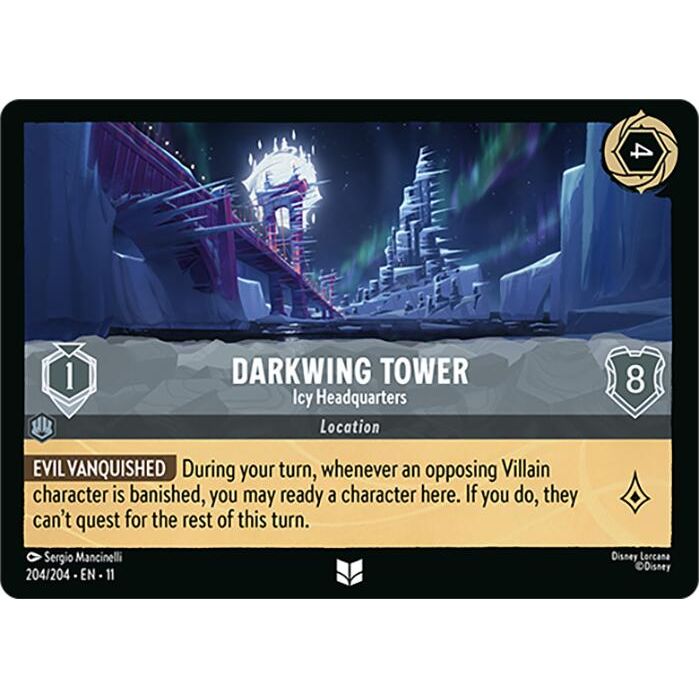 Darkwing Tower - Icy Headquarters