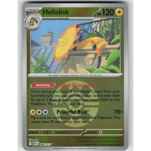 Heliolisk - 064/217 (Quick Ball)