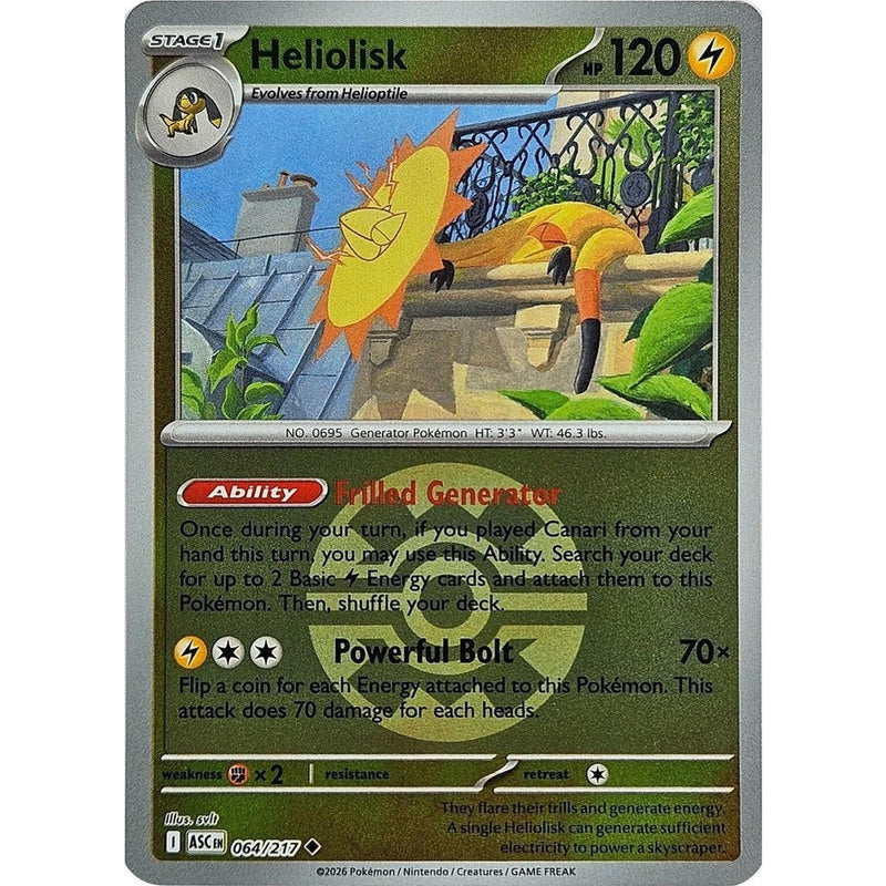 Heliolisk - 064/217 (Quick Ball)