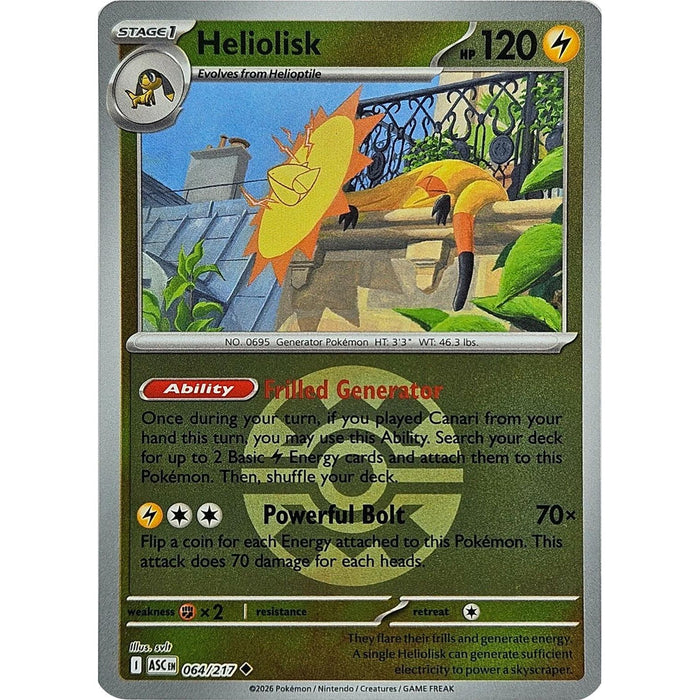 Heliolisk - 064/217 (Quick Ball)