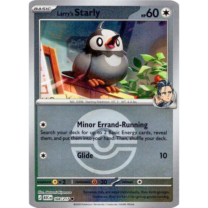 Larry's Starly (Poke Ball)