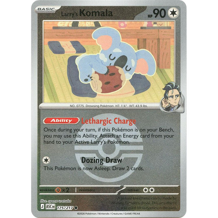 Larry's Komala (Poke Ball)