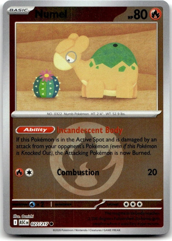 Numel - 027/217 (Energy Symbol Pattern)