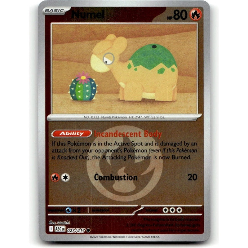 Numel - 027/217 (Energy Symbol Pattern)