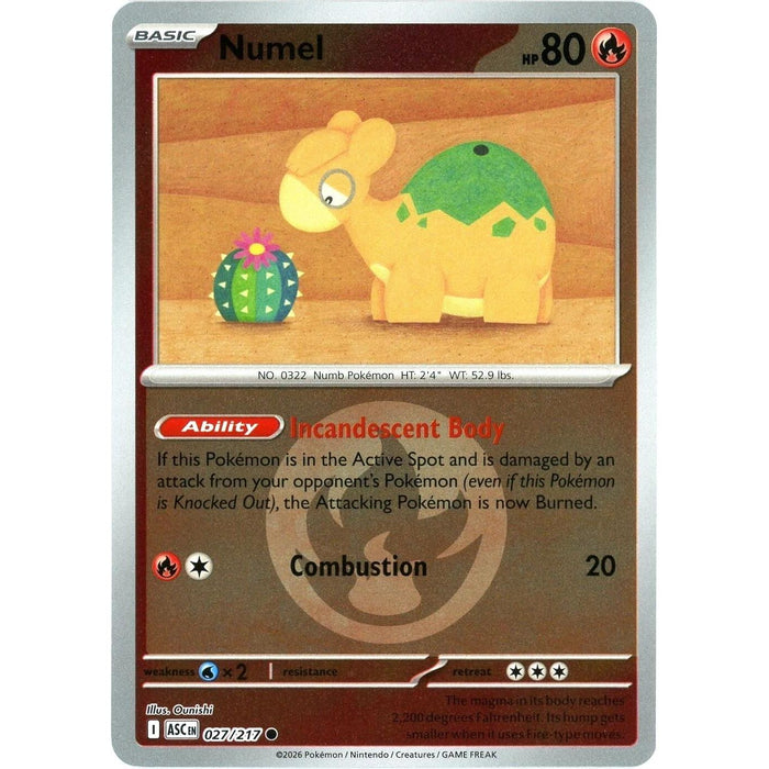 Numel - 027/217 (Energy Symbol Pattern)