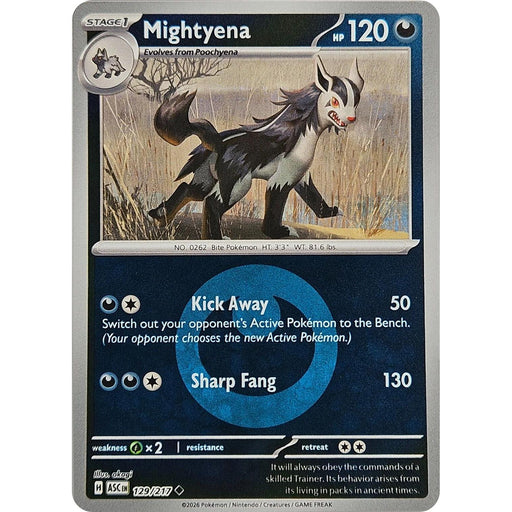 Mightyena - 129/217 (Energy Symbol Pattern)