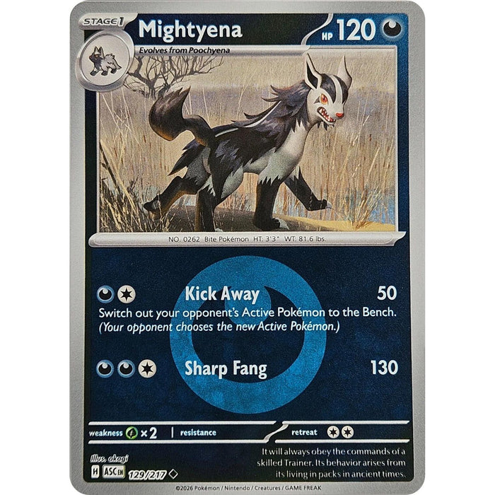 Mightyena - 129/217 (Energy Symbol Pattern)