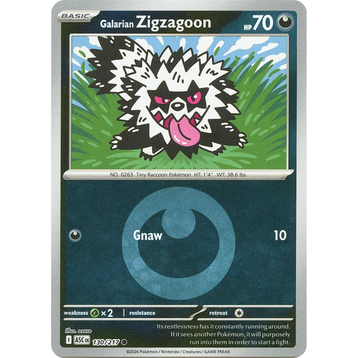 Galarian Zigzagoon (Energy Symbol Pattern)