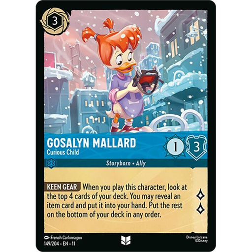 Gosalyn Mallard - Curious Child