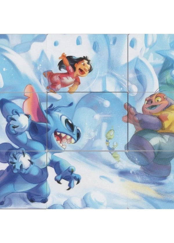 Winterspell Snowball Fight Puzzle Insert (Set of 9) -  None Disney Lorcana card from Winterspell, Near Mint Normal