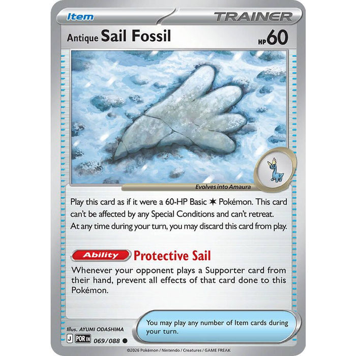 Antique Sail Fossil