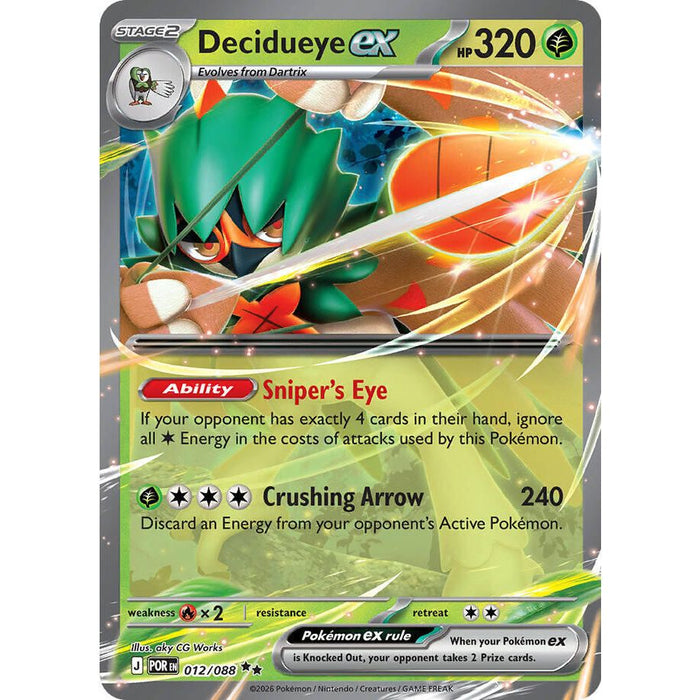 Decidueye ex - 012/088