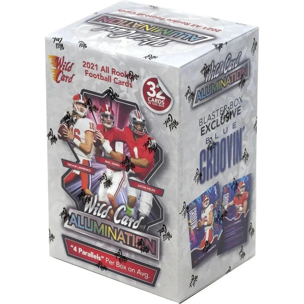 2021 Wild Card Aluminations Football Blaster Box