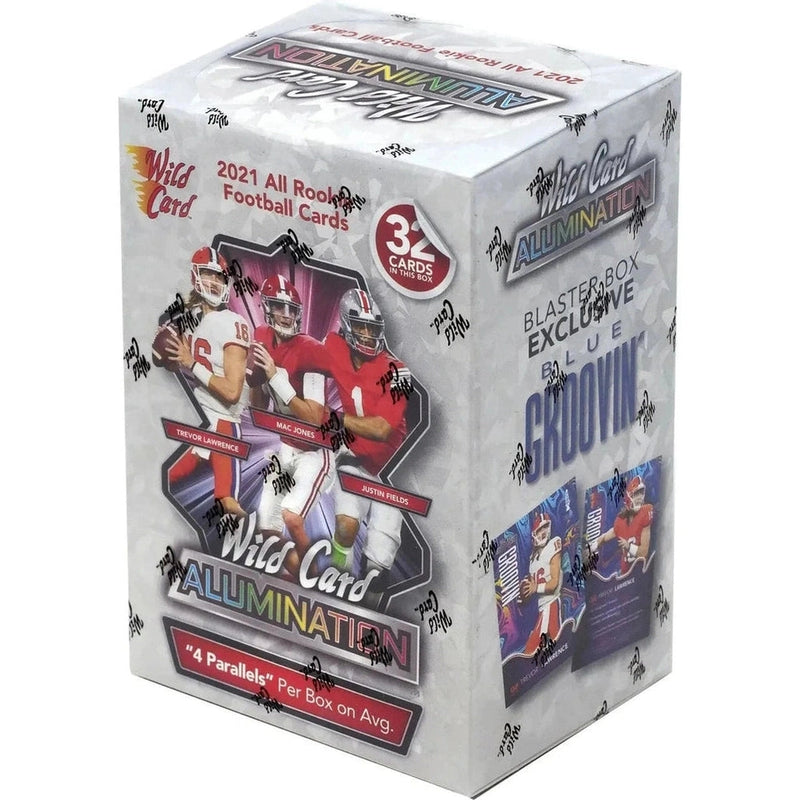 2021 Wild Card Aluminations Football Blaster Box