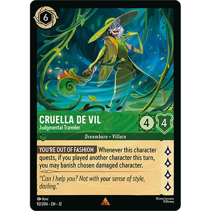 Cruella De Vil - Judgmental Traveler