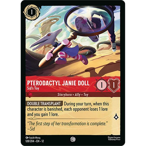 Pterodactyl Janie Doll - Sid's Toy