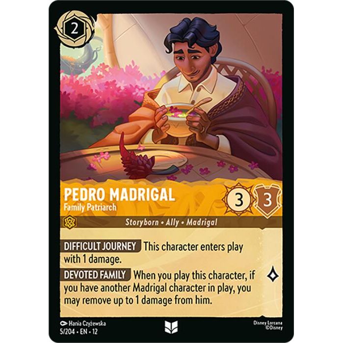 Pedro Madrigal - Family Patriarch