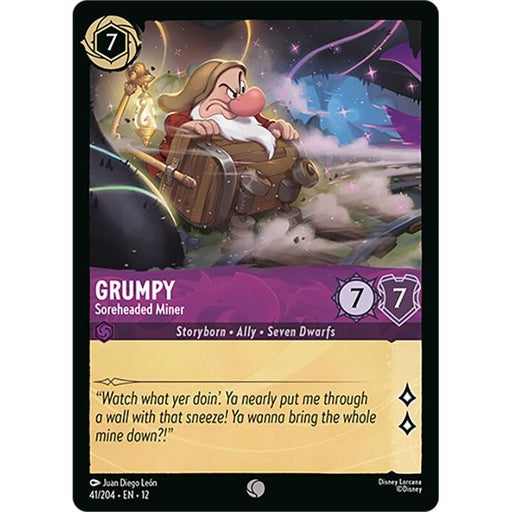 Grumpy - Soreheaded Miner