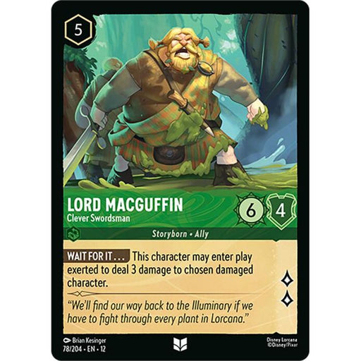 Lord MacGuffin - Clever Swordsman