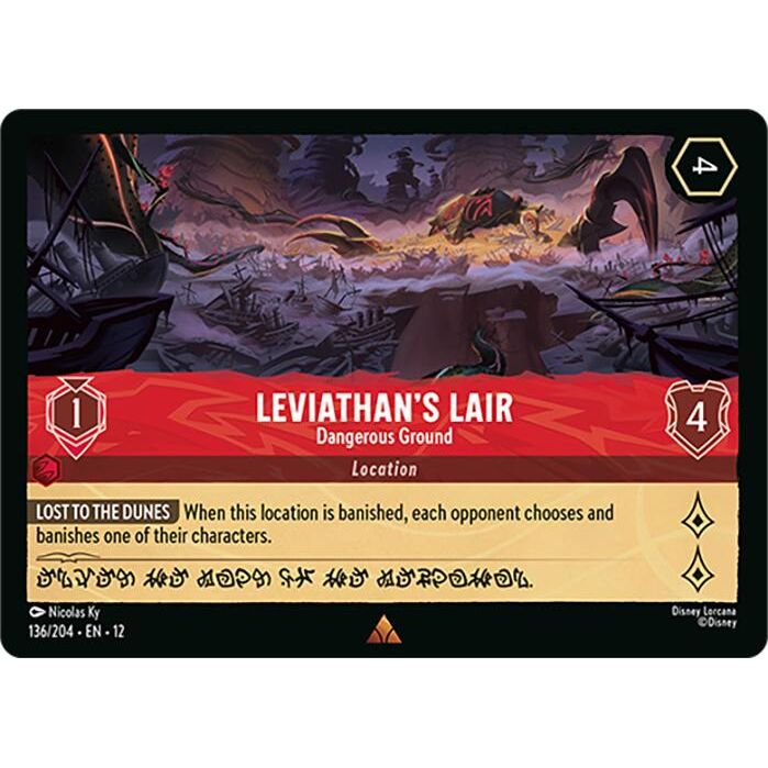 Leviathan's Lair - Dangerous Ground