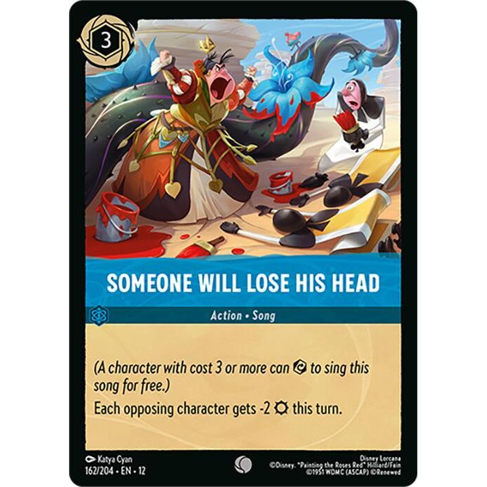 Someone Will Lose His Head