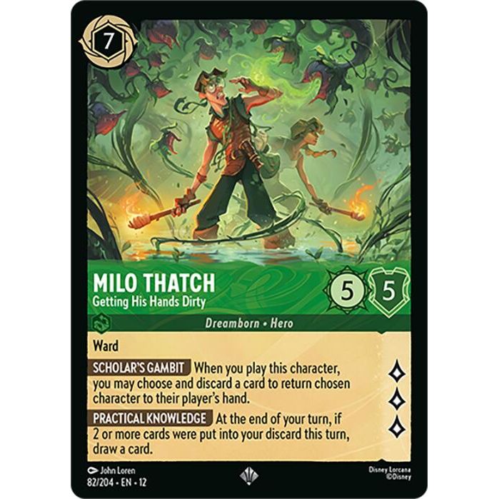 Milo Thatch - Getting His Hands Dirty