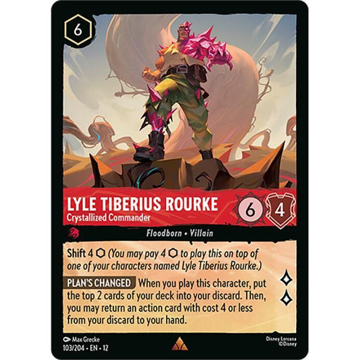 Lyle Tiberius Rourke - Crystallized Commander
