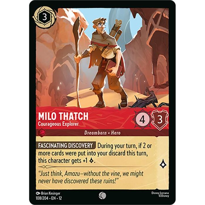 Milo Thatch - Courageous Explorer
