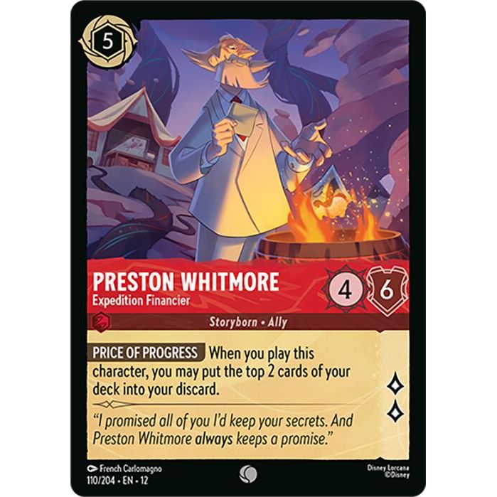 Preston Whitmore - Expedition Financier