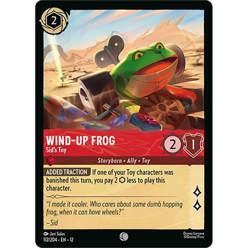 Wind-Up Frog - Sid's Toy