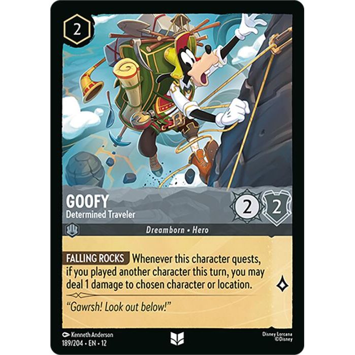 Goofy - Determined Traveler