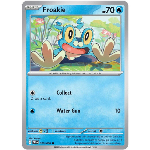Froakie - 020/086