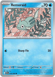 Remoraid - 016/086 Common Pokémon card from Chaos Rising, Near Mint Normal