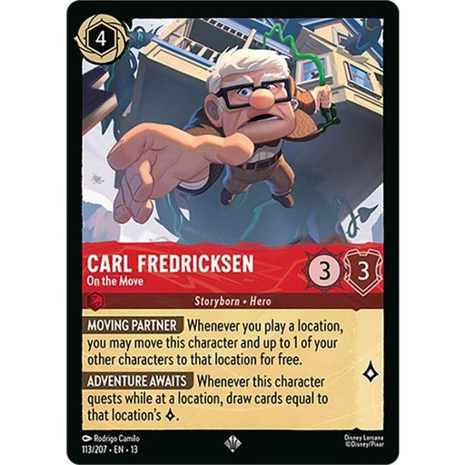 Carl Fredricksen - On the Move