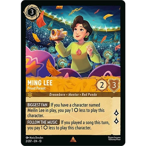Ming Lee - Proud Parent