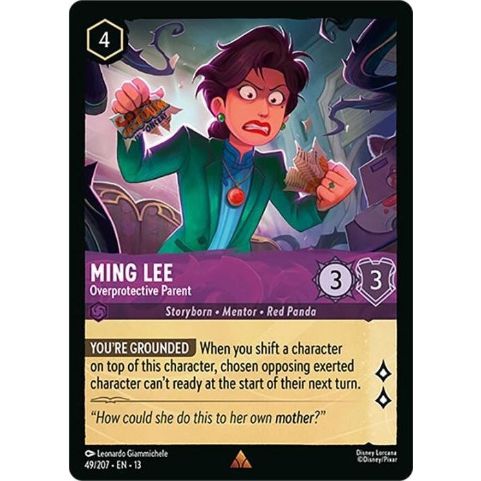 Ming Lee - Overprotective Parent
