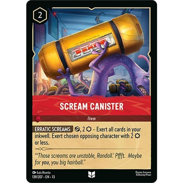 Scream Canister