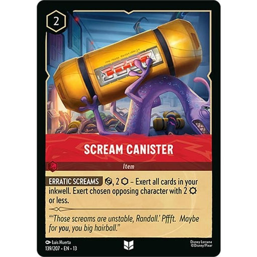 Scream Canister