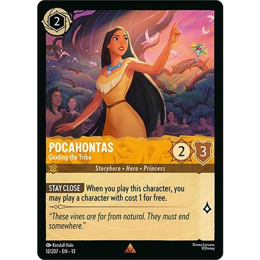 Pocahontas - Guiding the Tribe
