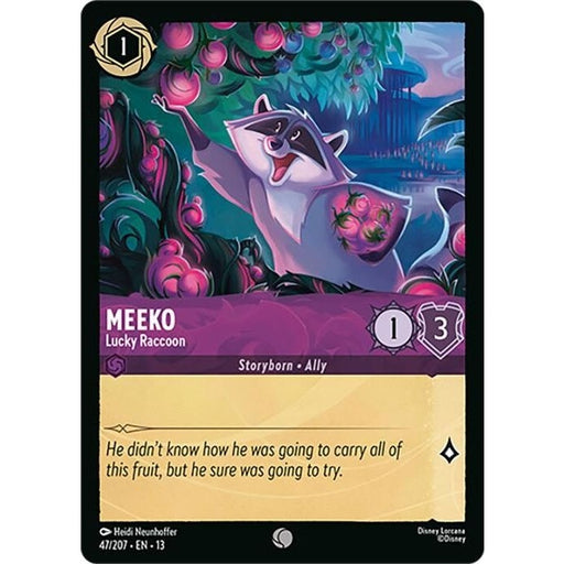 Meeko - Lucky Raccoon