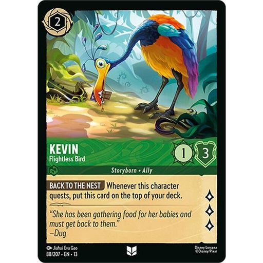 Kevin - Flightless Bird