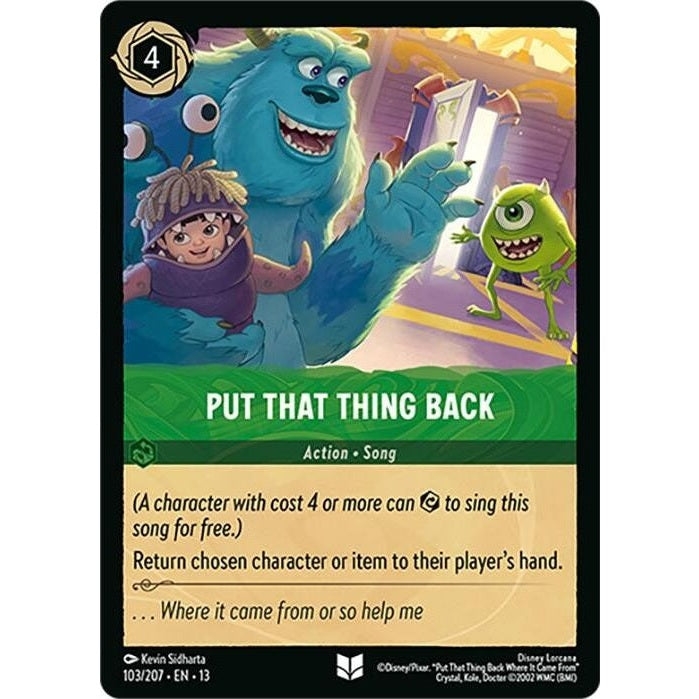 Put That Thing Back