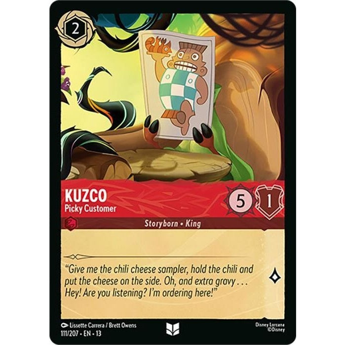 Kuzco - Picky Customer
