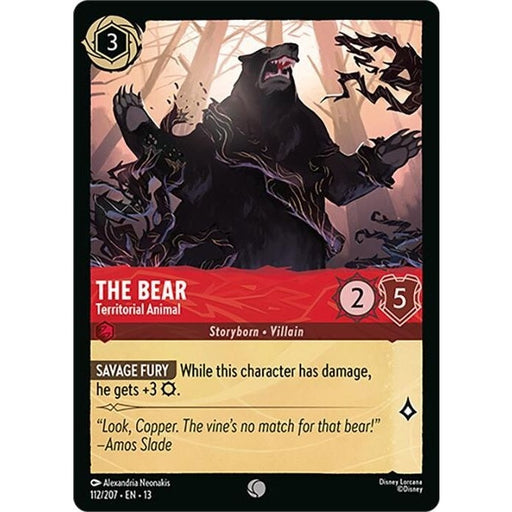 The Bear - Territorial Animal