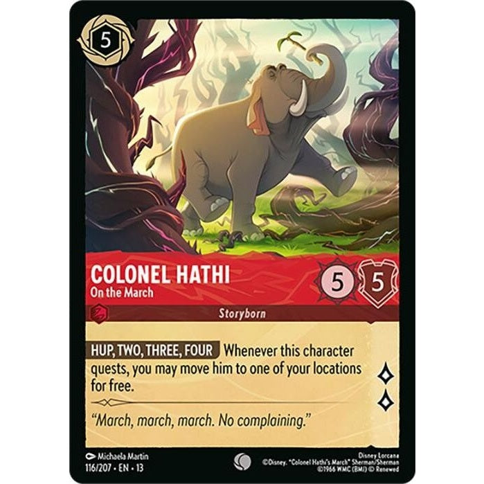 Colonel Hathi - On the March