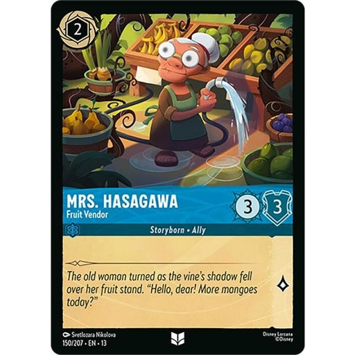 Mrs. Hasagawa - Fruit Vendor