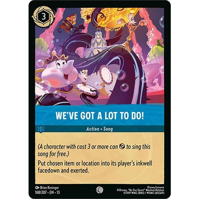 We've Got a Lot to Do!